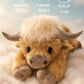 🎁Cute Cartoon Highland Cow Stuffed Toy