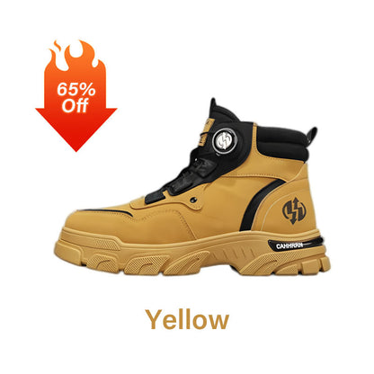 🔥49% OFF🔥Men's Outdoor Swivel Buckle Work Shoes 🔄👞 – Waterproof 💦, Anti-slip 🚶‍♂️, Comfortable , Breathable 🌬️