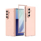 Satin-Finish Magnetic Hinge Screen-Covering Case Cover for Samusng Fold Series