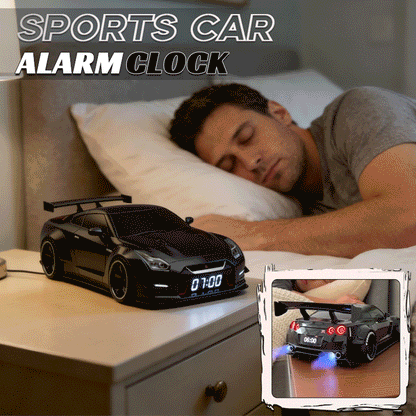 ⏰Hypercar Alarm Clock🏎️Realistic Engine & Light Effects