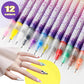 👧💅Last Day Hot Sale!!⌛🏆🎨12 Colors Nail Art Pens Set