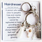 🔥Christmas Limited-Time Offer: 50% OFF!!!🎁💕Hairstylist Gift Keychain
