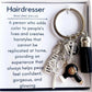 🔥Christmas Limited-Time Offer: 50% OFF!!!🎁💕Hairstylist Gift Keychain