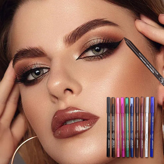 ✨Flash Sale 50% OFF✨2025 new beauty favorite💕10 Colored Eyeliner Gel Pens