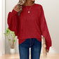 🧥Women's Ribbed Loose-Fit Pullover Tops – Cozy Knit, Effortless Oversized Style