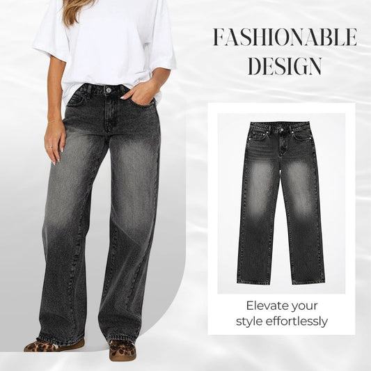 👖Women's Minimalist Straight-Leg Jeans