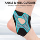 ⏳ Adjustable Ankle Brace - Breathable & Lightweight Support for Sports/Injury Recovery, Fits Comfortably in Shoes 🏃‍♂️✨