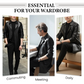 Men's Mid-Length Faux Leather Coat