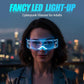 🎅Christmas Pre Sale 50% OFF🎁Fancy LED Light-Up Cyberpunk Glasses for Adults