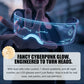 🎅Christmas Pre Sale 50% OFF🎁Fancy LED Light-Up Cyberpunk Glasses for Adults