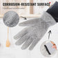 Steel Wool Cleaning Gloves with Warm Lining
